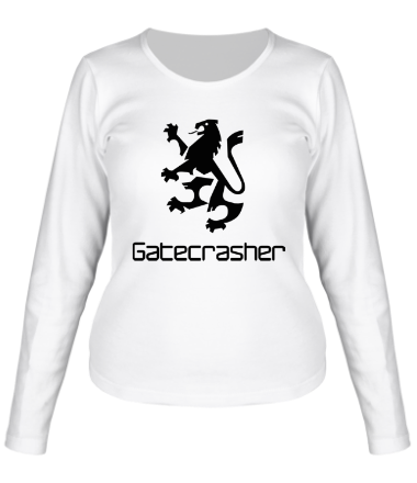 Женская футболка длинный рукав Gatecrasher