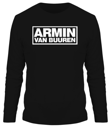 Мужская футболка длинный рукав Armin van Buuren