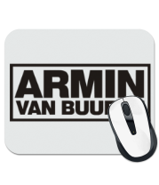 Коврик для мыши Armin van Buuren
