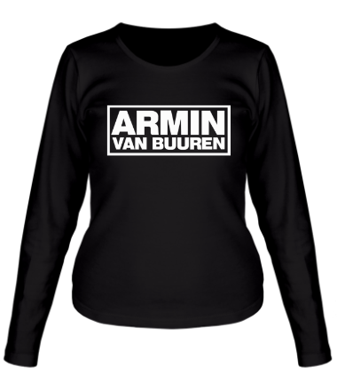 Женская футболка длинный рукав Armin van Buuren
