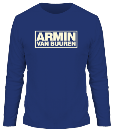 Мужская футболка длинный рукав Armin van Buuren