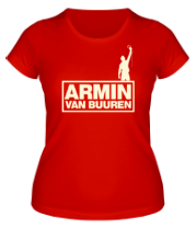 Женская футболка ARMIN van Buuren фото