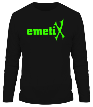 Мужская футболка длинный рукав EmetiX