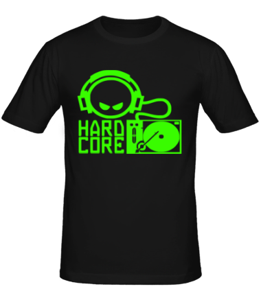 Мужская футболка Hard core DJ