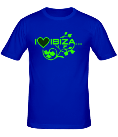 Мужская футболка I Love Ibiza