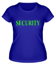 Женская футболка Security фото