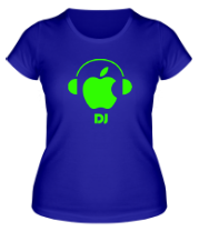 Женская футболка Apple DJ фото