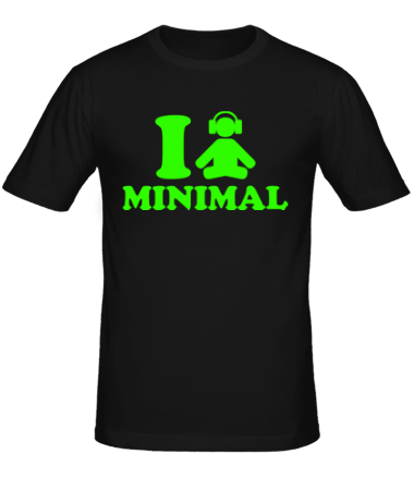 Мужская футболка I minimal