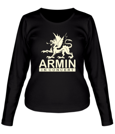 Женская футболка длинный рукав ARMIN in concert
