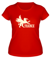 Женская футболка Trance фото