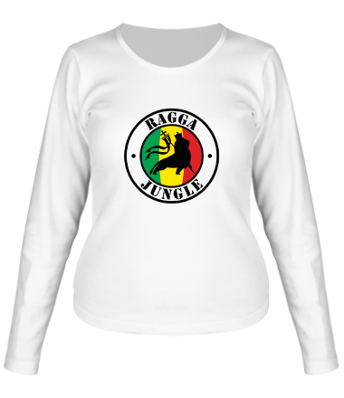 Женская футболка длинный рукав Ragga Jungle