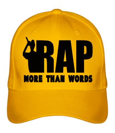 Бейсболка Rap - More Than Words