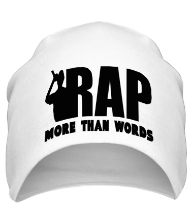 Шапка Rap - More Than Words