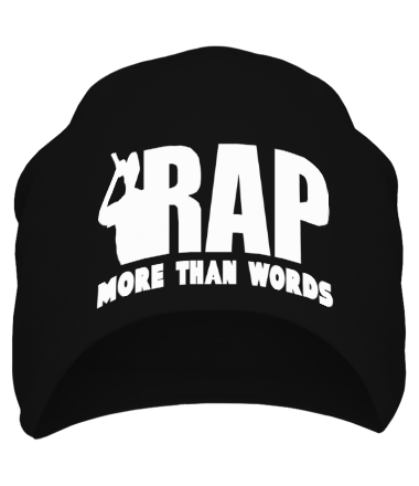 Шапка Rap - More Than Words