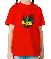 Детская футболка Reggae Music фото