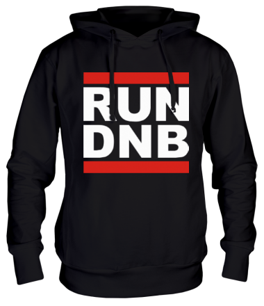 Толстовка худи Run dnb