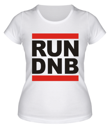 Женская футболка Run dnb