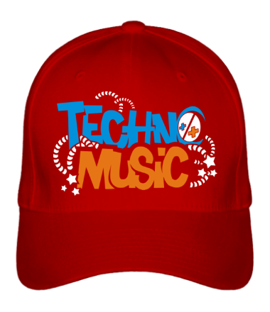 Бейсболка Techno music