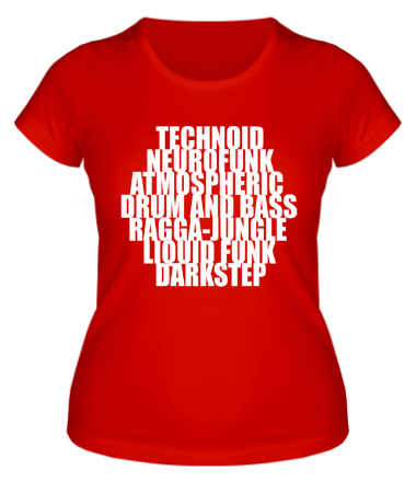 Женская футболка Technoid Neurofunk