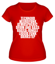 Женская футболка Technoid Neurofunk фото