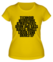 Женская футболка Technoid Neurofunk фото