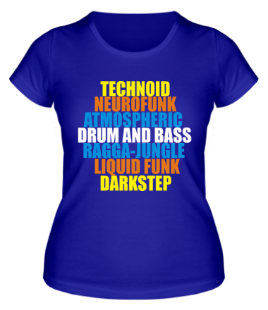 Женская футболка Technoid Neurofunk Atmospheric
