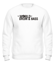 Толстовка без капюшона The World of Drum&Bass