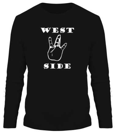 Мужская футболка длинный рукав West side