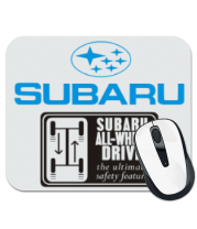 Коврик для мыши Subaru фото