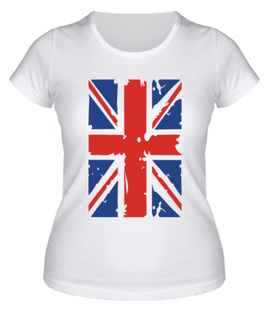 Женская футболка Британский флаг