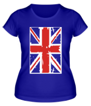 Женская футболка Британский флаг фото