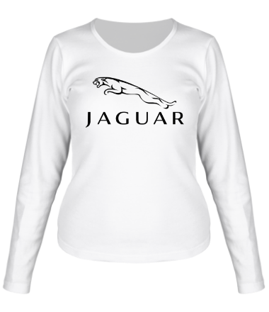 Женская футболка длинный рукав  Jaguar (Ягуар)