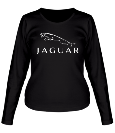 Женская футболка длинный рукав  Jaguar (Ягуар)