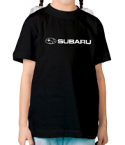 Детская футболка Subaru фото