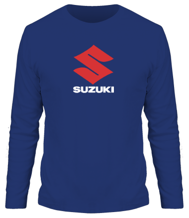Мужская футболка длинный рукав Suzuki