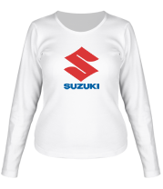 Женская футболка длинный рукав Suzuki фото