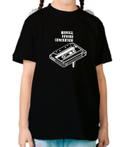Детская футболка Manual Rewind Generation фото