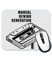 Коврик для мыши Manual Rewind Generation фото