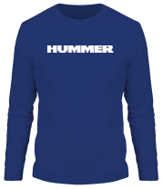Мужская футболка длинный рукав Hummer фото