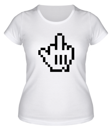 Женская футболка Pixel Fuck