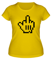 Женская футболка Pixel Fuck фото