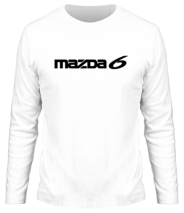 Мужская футболка длинный рукав Mazda 6