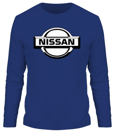Мужская футболка длинный рукав Nissan (Ниссан) club