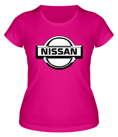 Женская футболка Nissan (Ниссан) club