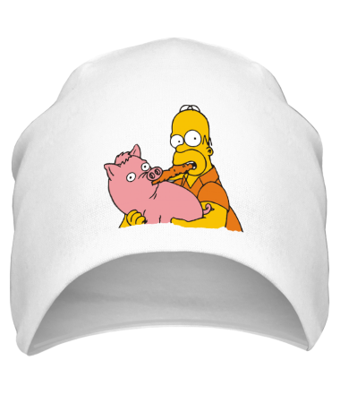 Шапка Гомер и свинья