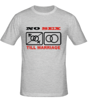 Мужская футболка No Sex фото