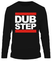 Мужская футболка длинный рукав Dub Step фото