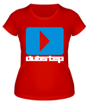 Женская футболка Dubstep Play фото