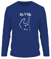 Мужская футболка длинный рукав Elvis фото