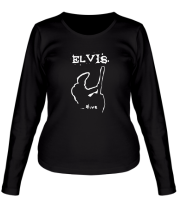 Женская футболка длинный рукав Elvis фото